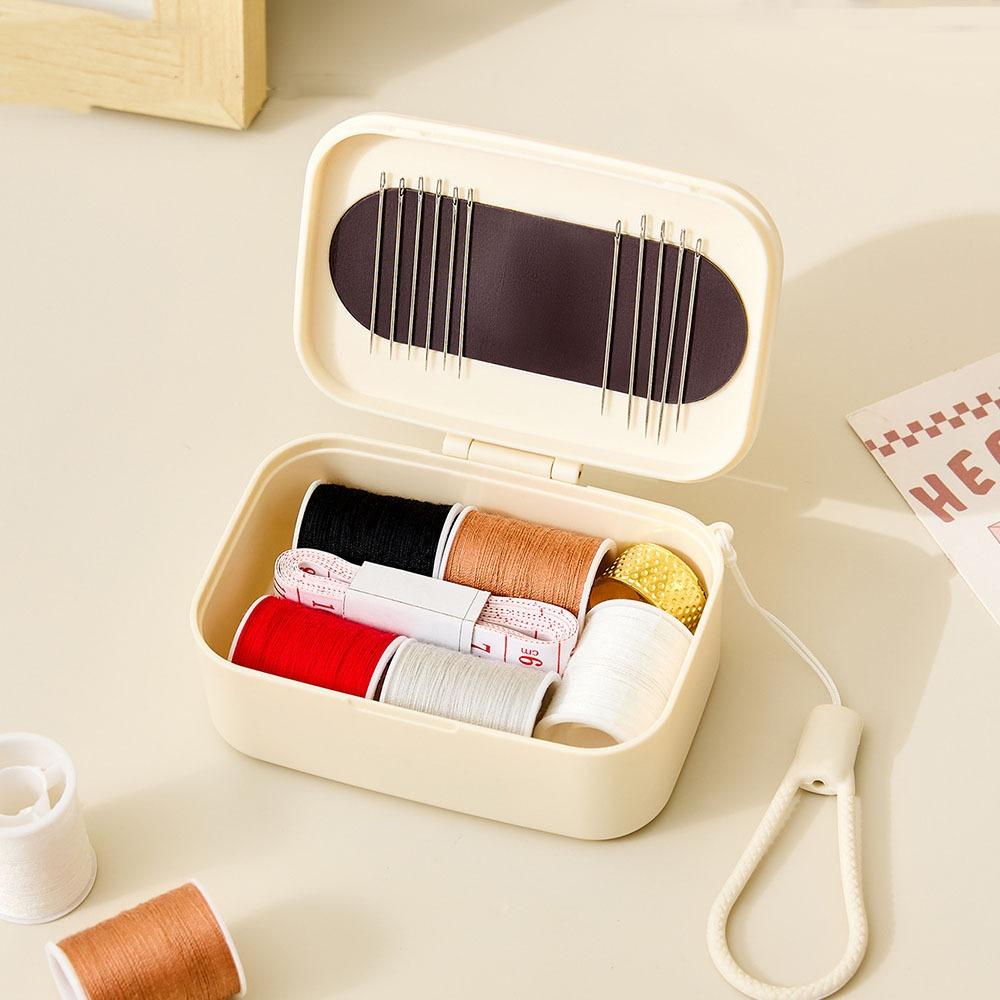 

Легкое шитье Швейные иглы с верхней иглой Игла для квилтинга Прочная швейная коробка Для квилтинга бежевый