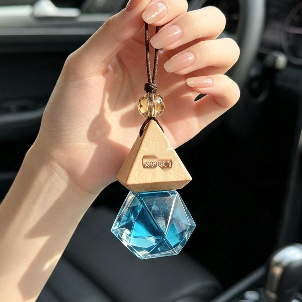 All Seasons Zen Tea Car Aromatherapy Pendant - Long-Lasting Fragrance for Rearview Mirror