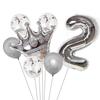 Gold Crown Balloon Set for First Birthday Party Decorations