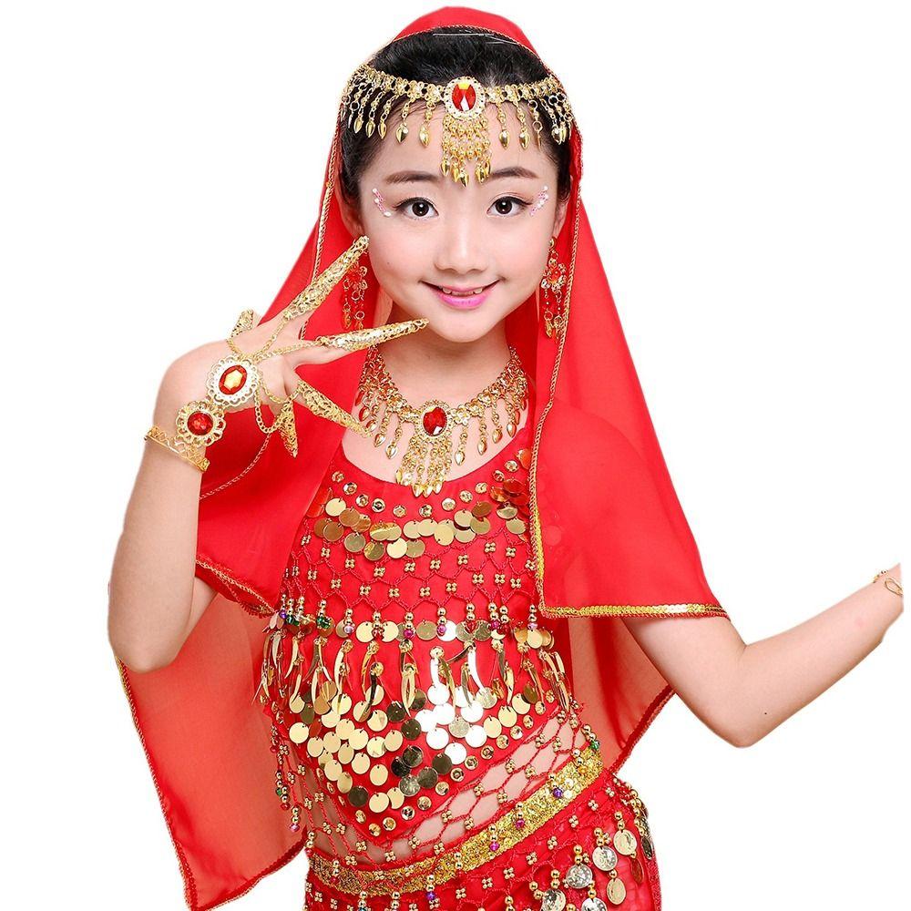 Necklace Bracelet Head Accessories  Hairband Performance Accessories Belly Dance Costumes