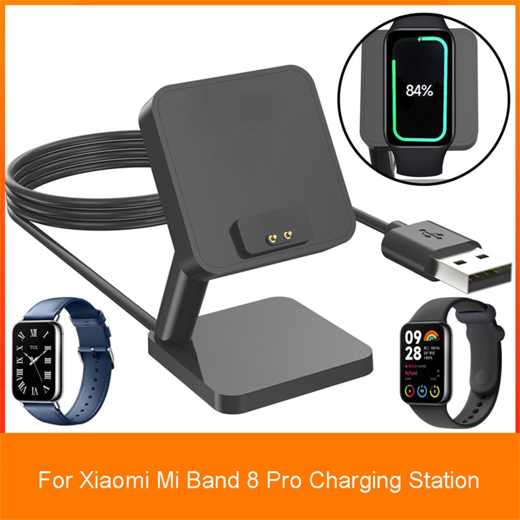 Magnetic Watch USB Fast Charging Cable Data Holder Station Power Charger Adapter Dock Bracket Suitable for MiBand 8 Pro