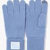 Between A and B Bubble Label Cashmere Wool Blended Gloves_4 Colors