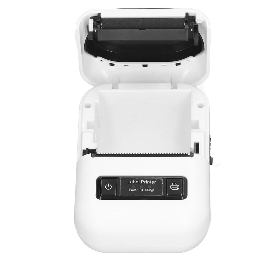 Drukarka Etykiet Termiczna Etykieciarka Przenośna Bluetooth Maszynka do Etykiet Odzieżowych Mini Maszynka do Naklejek 58mm