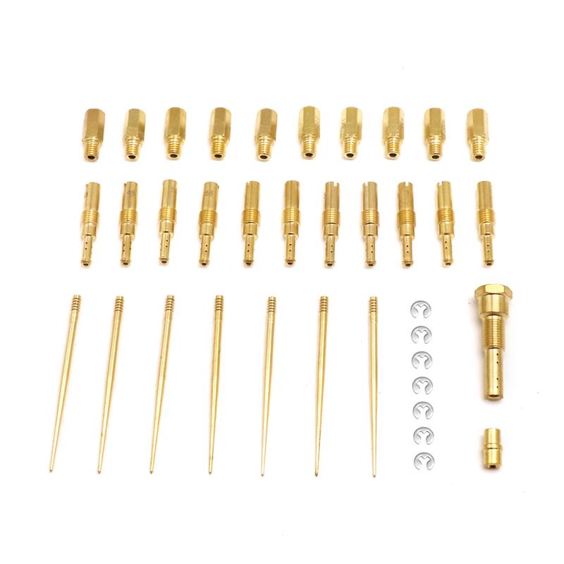 ZSDTRP PE 26-28 PWK 21-34 Carburetor Super Presisi Repair Kit with Slide Needle Pilot Main Jet Niddle House