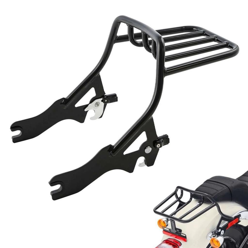 Motorcycle Two-Up Luggage Rack For Harley Heritage Classic Softail Street Bob Deluxe 2018-2025