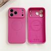 Magnetic Phone Case for IPhone 17 Air 16 15 14 13 12 11 Pro Max XS XR X for Magsafe Wireless Charge Liquid Silicone Soft Cover