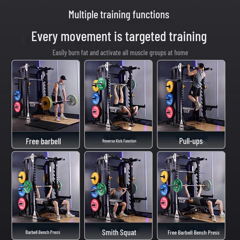 Yimai Smith Machine Power Rack All-in-One