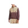 Nike SB Therma-FIT Winterized Polar Fleece 1/2 Zip Skate Hoodie Dark Wine Mauve Stone Men DA4224-646