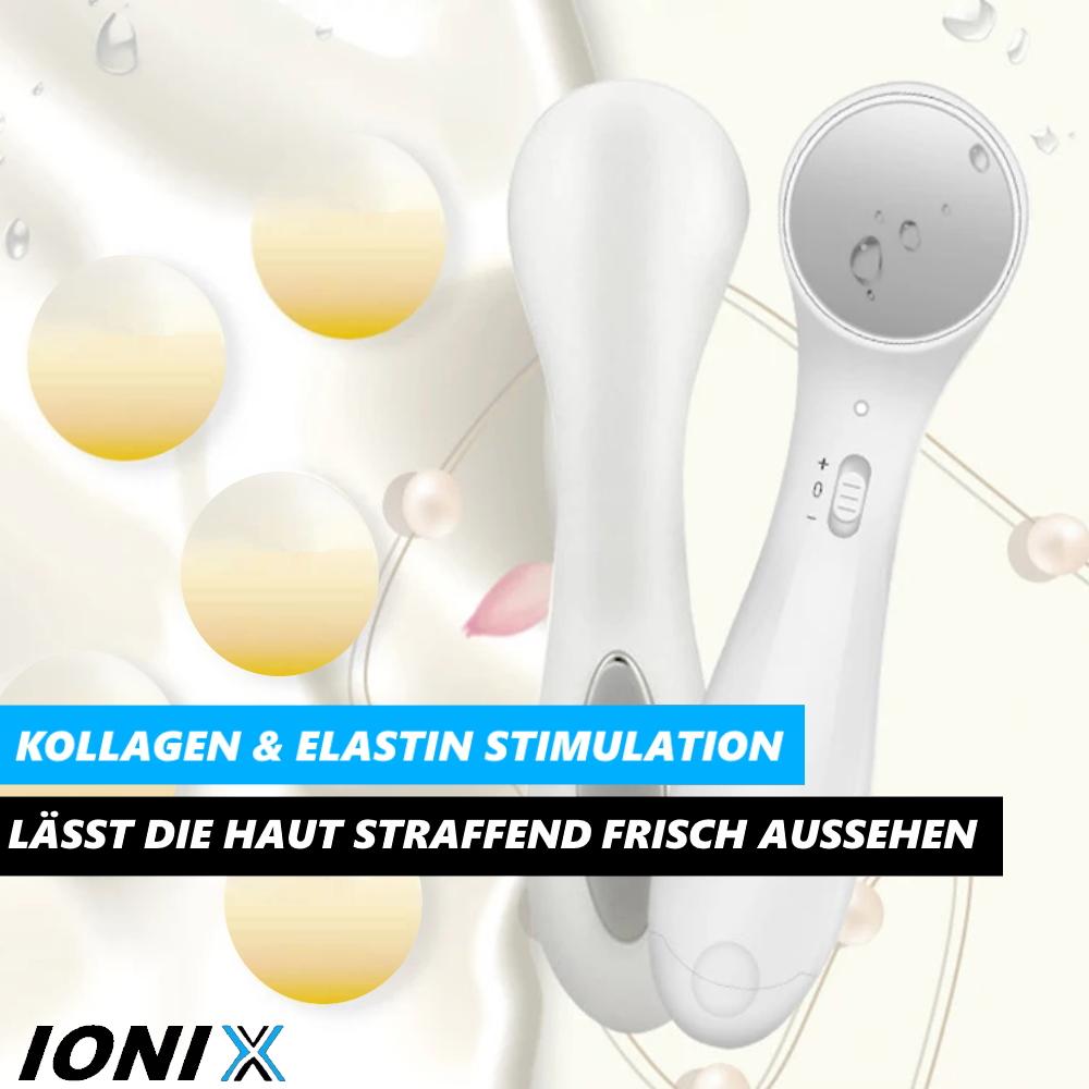 IONIX Gesichtsmassagegerät Ionen Anti Falten Anti-Aging-Gerät Massagestab