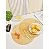 Placemats PVC Place Mats for Kitchen Table Indoor/Outdoor Washable Heat-Resistant Placemat Wipeable Dining Table Mats for Camping