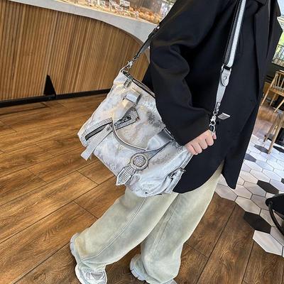 Elegant Western Diamond Handbag 2025: Fashionable Tote, Shoulder & Messenger Bag for Women