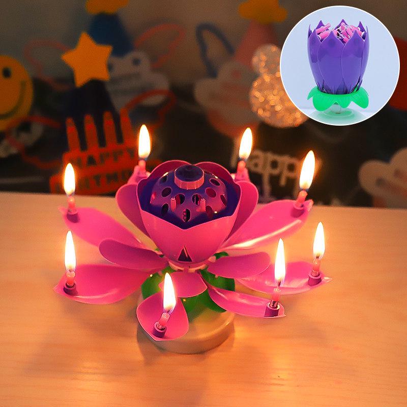 Color Flame Birthday Candles - Creative, Festive Atmosphere for Cakes and Parties