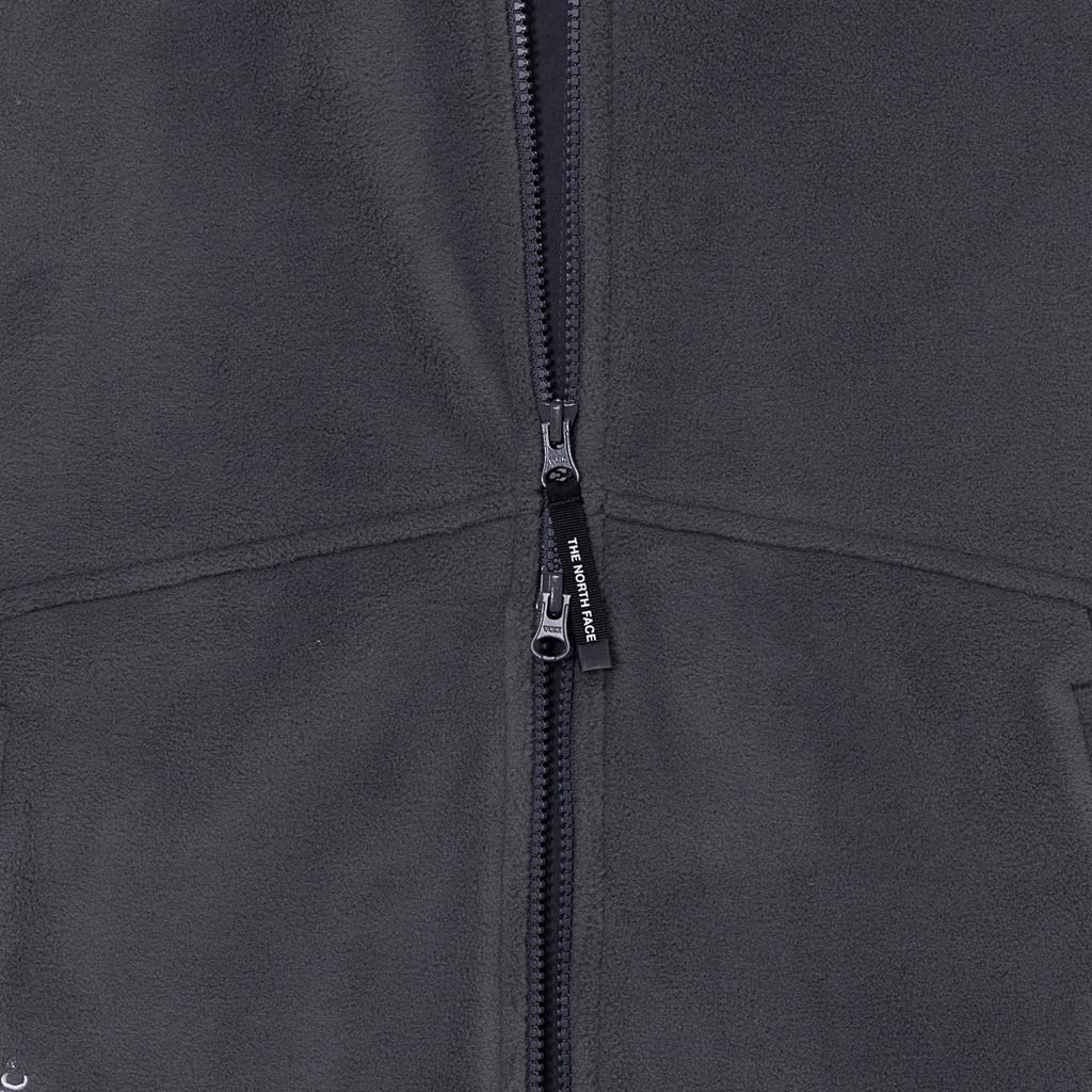 The North Face Logo Embroidered Fleece Retro Stand Collar Zip Long Sleeve Jacket Women Jackets Gray NJ4FQ51L