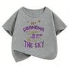 Colorful Grandmr Love Funny T Shirts Kids Childrens Tshirt Boys Girls Summer Spring Casual Top Tee Shirt Short Sleeve