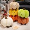Halloween Pumpkin Plush Pillow - Kids' Comfort Doll & Sofa Cushion Birthday Gift