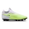 Nike Phantom GX HG Hard Ground Soccer Shoes Men's White Green (Unisex) Soccer Shoes DH3849705