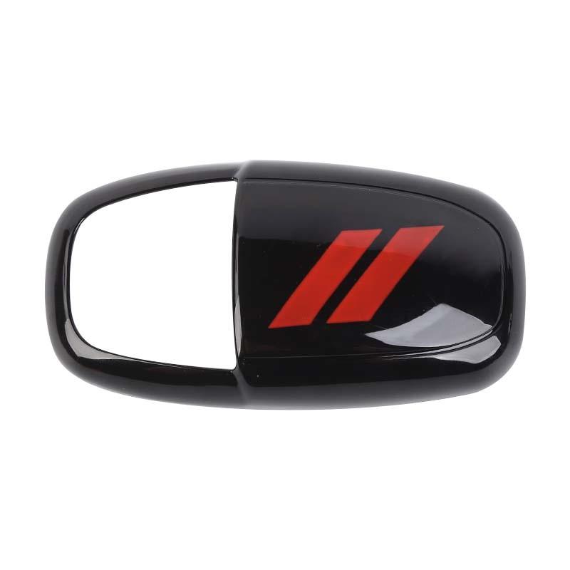 

Крышка панели переключения передач автомобиля, защитная наклейка на рычаг переключения передач для Dodge Charger, Dodge Challenger 2015 Up, Durango 2018 Up, аксессуары ABS красный