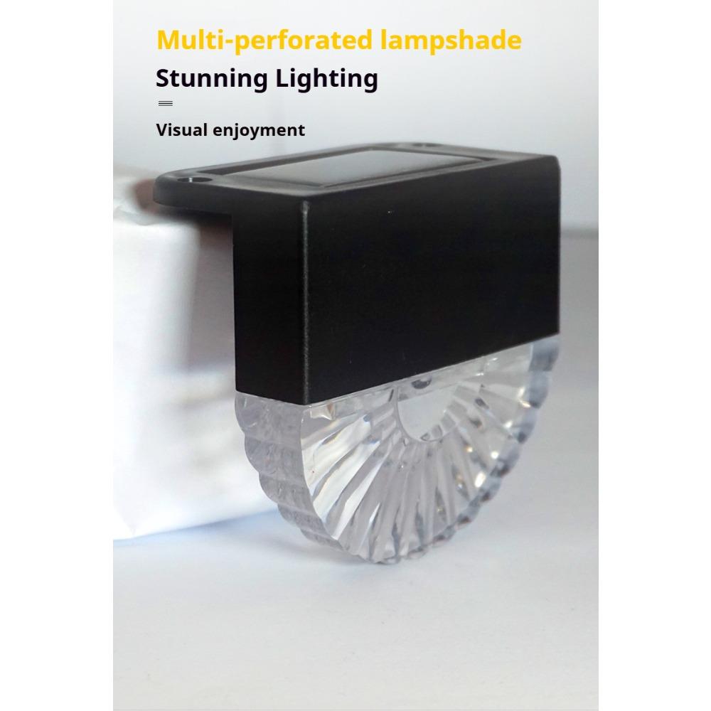 Solar Wall Lamp Outdoor Waterproof Solar Powered Light UP and Down Illuminate Home Garden Yard Decoration Outside Sunlights