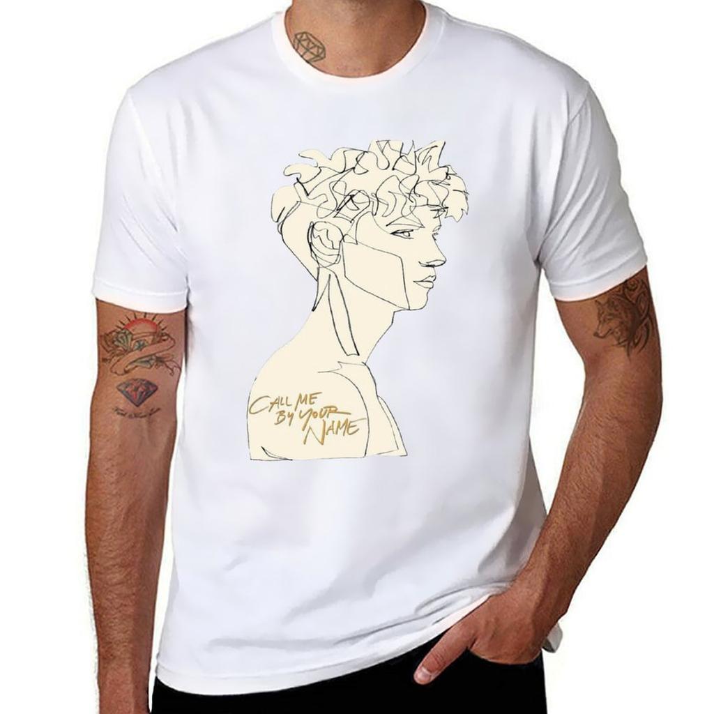 Call Me by Your Name Elio TShirt Casual Fashion Print Tee Top