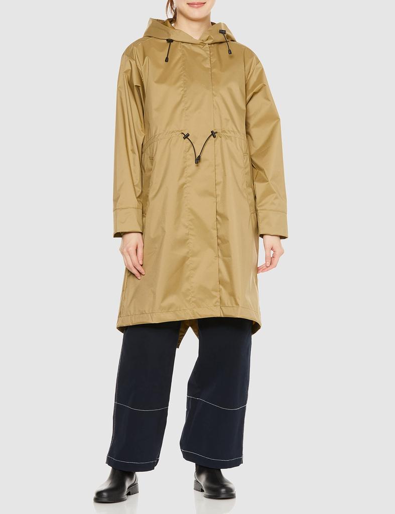 Outdoorové oblečení Kompaktní Aquablock pláštěnka Vodotěsná Prodyšná Sbalitelná jít do od B2MEA250 Kelpová béžová M [Mizuno] Dámská