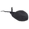4 PCS Unisex Chef Hats with Ties Black Cotton Comfortable Adjustable Food Service Caps for Men