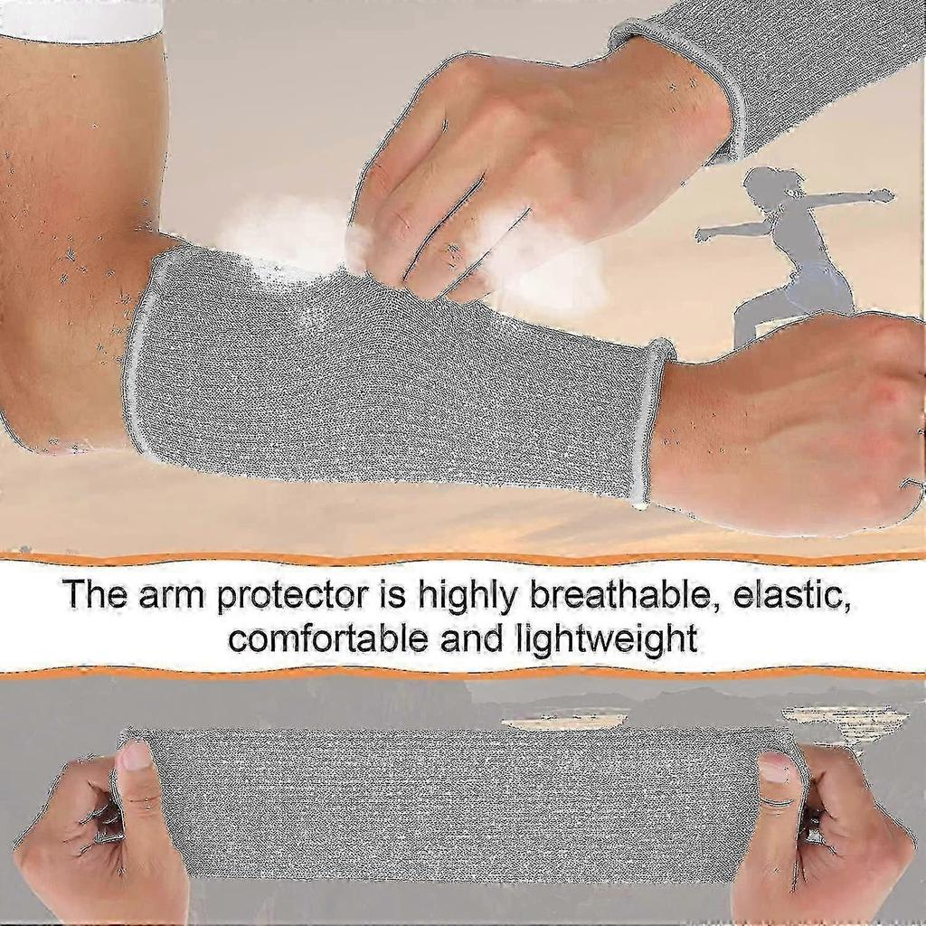 4 Pairs Of Arm Guards For Thin Skin And Bruising Cut And Burn Heat Resistant Arm Guards Protective Forearm Sleeves For Women Men Cooking Gardening