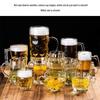 YOLCO Thickened Glass Beer Mugs