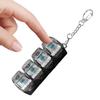 4-Keyboard Fingertip Toy Keyboard Keychain Keyboard Stress Relief Toy Illuminated Mechanical Keyboard toy with Colorful Lights