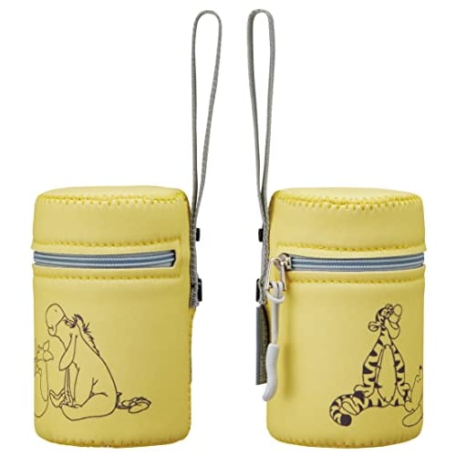 Skater Stainless Steel Soup Jar 180ml with Exclusive Pouch Winnie the Pooh Relax KLJFV2-A