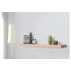 IKEA LACK: Wall shelf 110x26 cm, white stained oak finish (504.182.13)