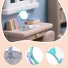 Doll Miniature Mirror Set, Desk Mirror, Rotating Head, Alloy Material, Suitable for