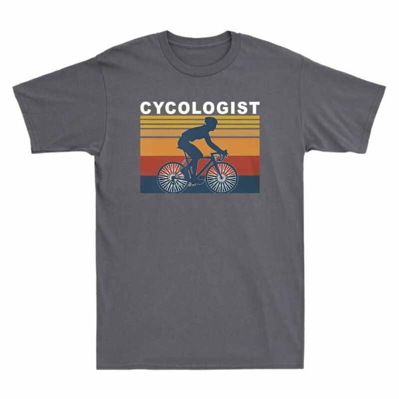 Cyclist Sleeve Cycling Unisexs Short Cycologist Vintage Classic Shirt Retro Lover