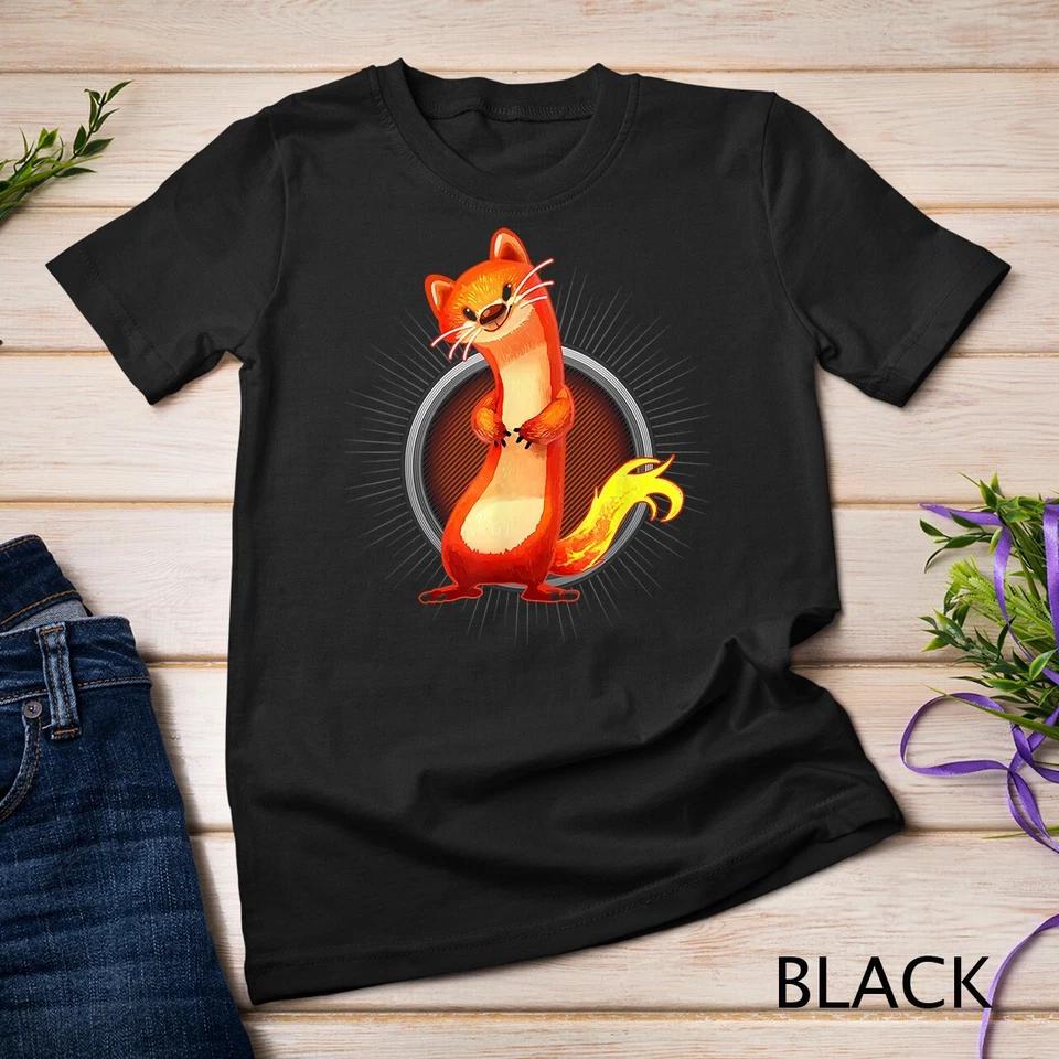 Cute And Funny Ferret T-Shirt For Ferret Lovers And Owners Unisex T-shirt 3 S