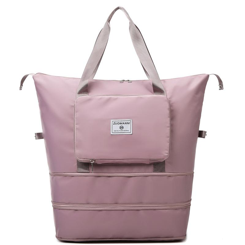Travel bag Large capacity foldable business trip boarding bag Student accommodation storage bag Portable maternity luggage bag