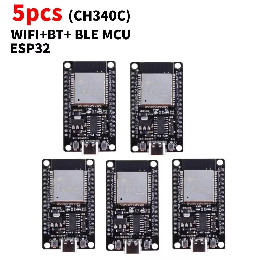 ESP32 -32 Development Board TYPE-C CH340C/ USB CP2102 WiFi+Bluetooth Ultra-Low Power Consumption Dual Core Wireless Module