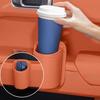 Car Cup Holder Leather Back Seat Organizer Car Cup Holder Multifunction Storage Auto Back Seat Tray for Drinks Accessories