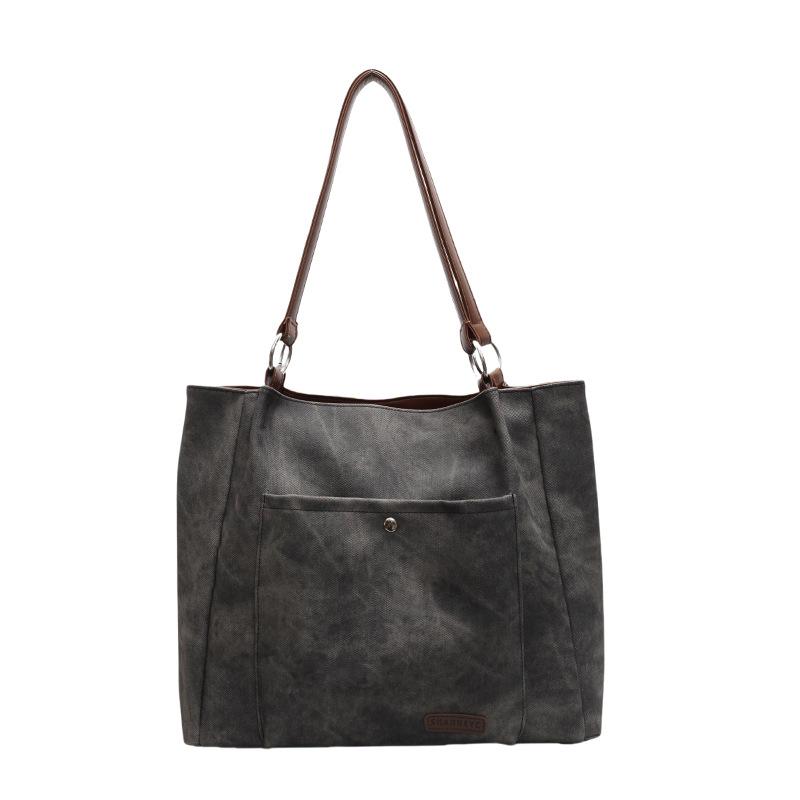 

Large-capacity Single-shoulder Crossbody Bag Lightweight and Casual Student Hand-held Tote Bag чорний