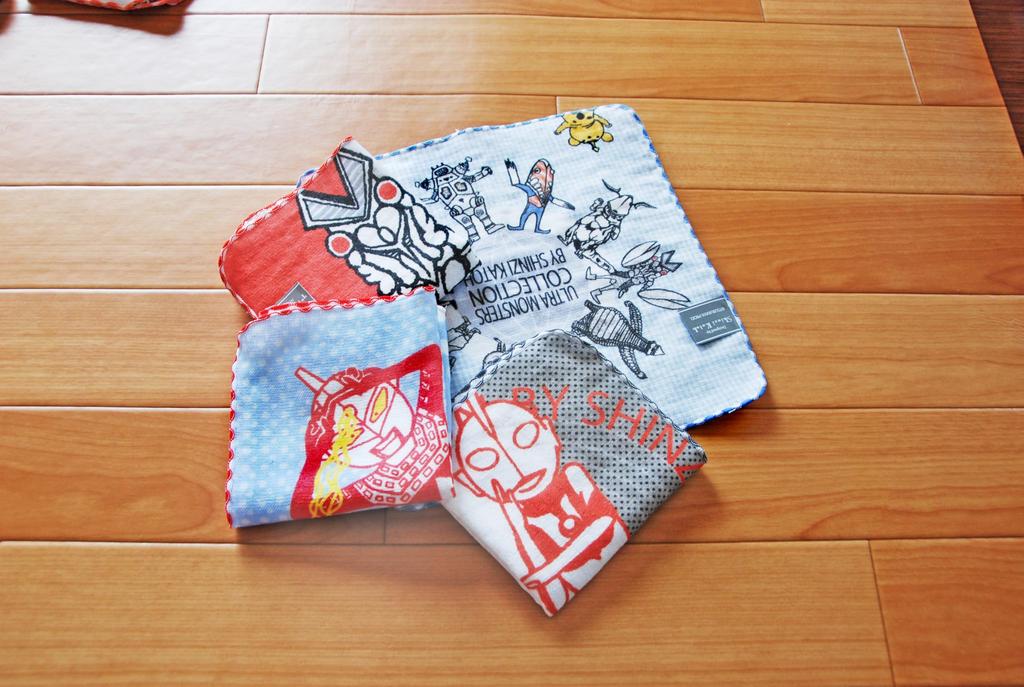 Kaneno Made in Gauze Untwisted 23 x Ultraman Quick Drying Towel, Japan, Towel, Pile, Sevenger, Approx. 23cm, MS, Senshu,