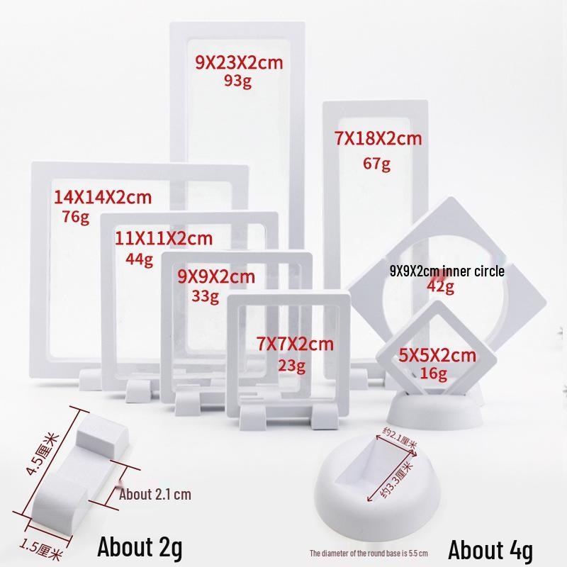 Transparent Anti-Oxidation Jewelry Storage Box for Earrings and Necklaces