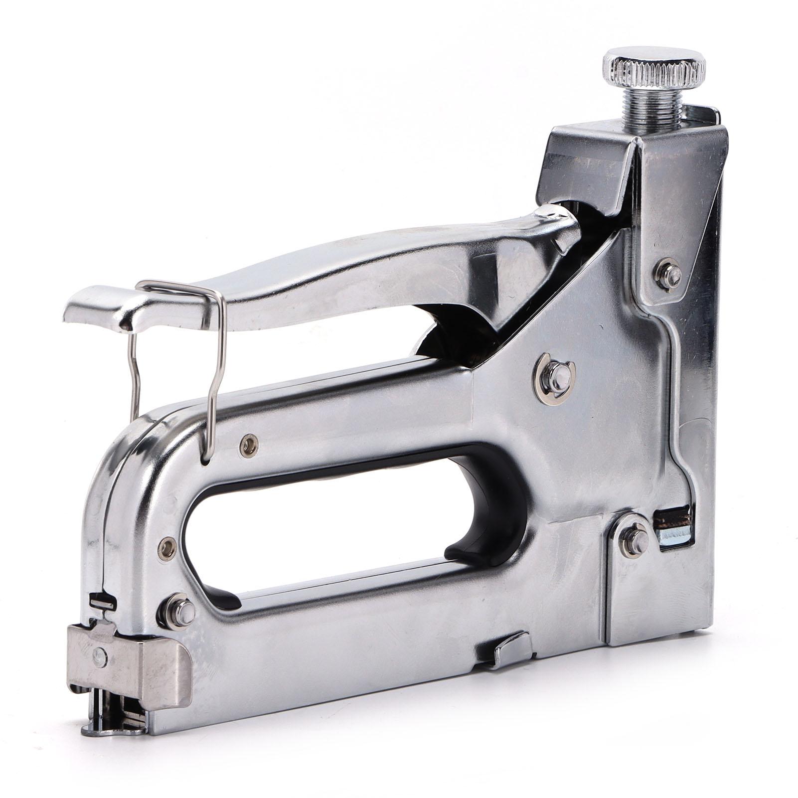 

Степлер-пистолет для масляной живописи, деревообработки, рама, ручной сверхпрочный степлер для гвоздей, комплект для внутренней отделки