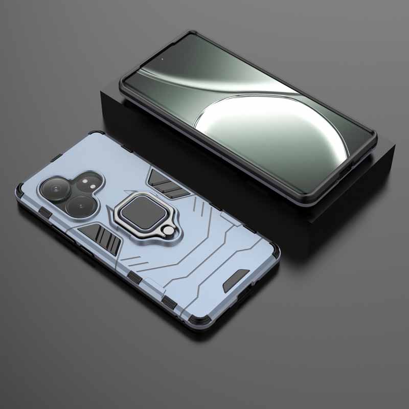 Shockproof Case For Realme GT 6T Neo 6 SE Neo6 Armor Holder Protect Back Coque for OPPO A40 A40m A60 A79 A80 4G 5G Phone Cover