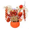 Decorative Money Tree & Persimmon Fortune Container, Wedding Home Blessing Decor
