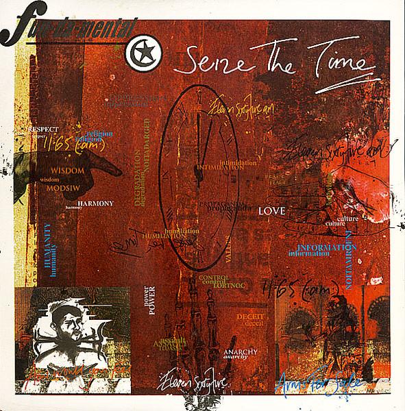 LP Record FUNDAMENTAL Seize The Time NATLP33 BEGGARS BANQUET 1994 UK Dance Electronica Used