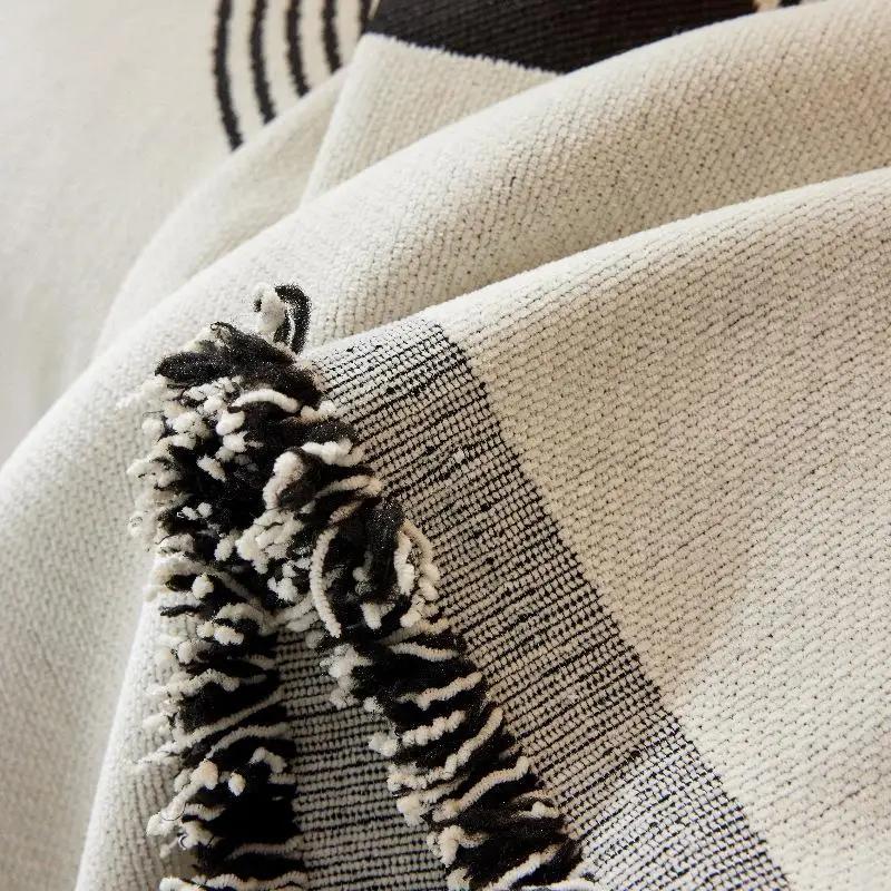 Simple Chenille Living Room Sofa Towel Fashion Four Seasons Universal Couch Blanket Dustproof Non Slip Full Protective Cover