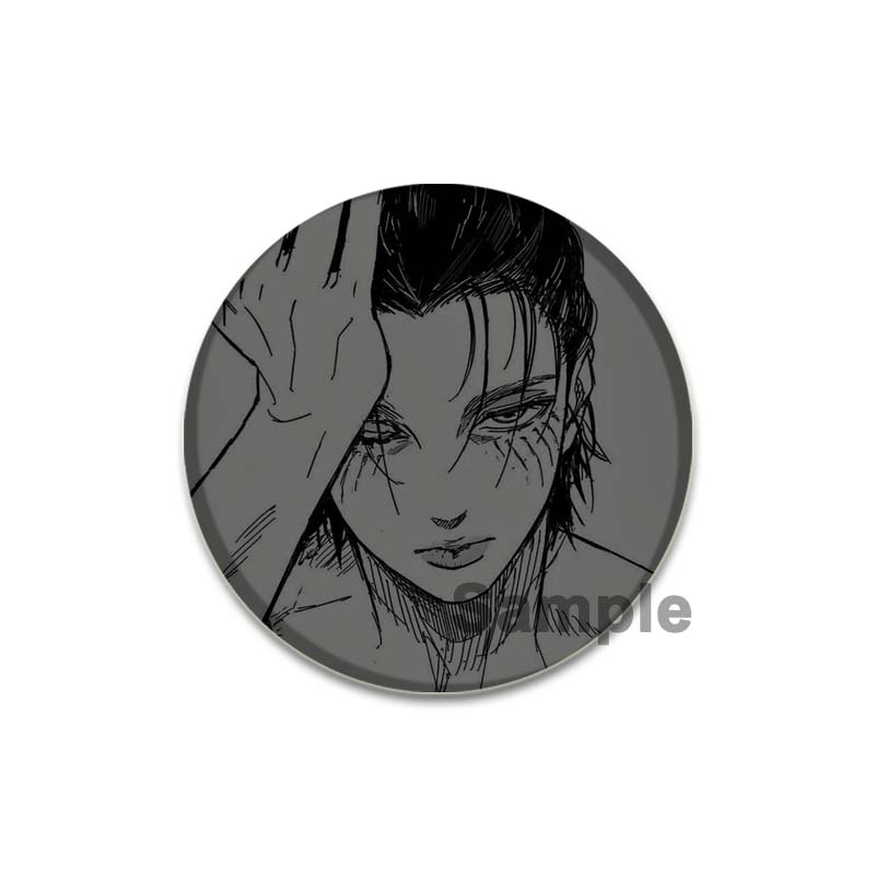 32/44/58mm Eren Yeager Ikony Pin Ručně vyráběná Brož Na Oblečení Kreslený Cosplay Odznak Batoh Dekorace Šperky Dárek