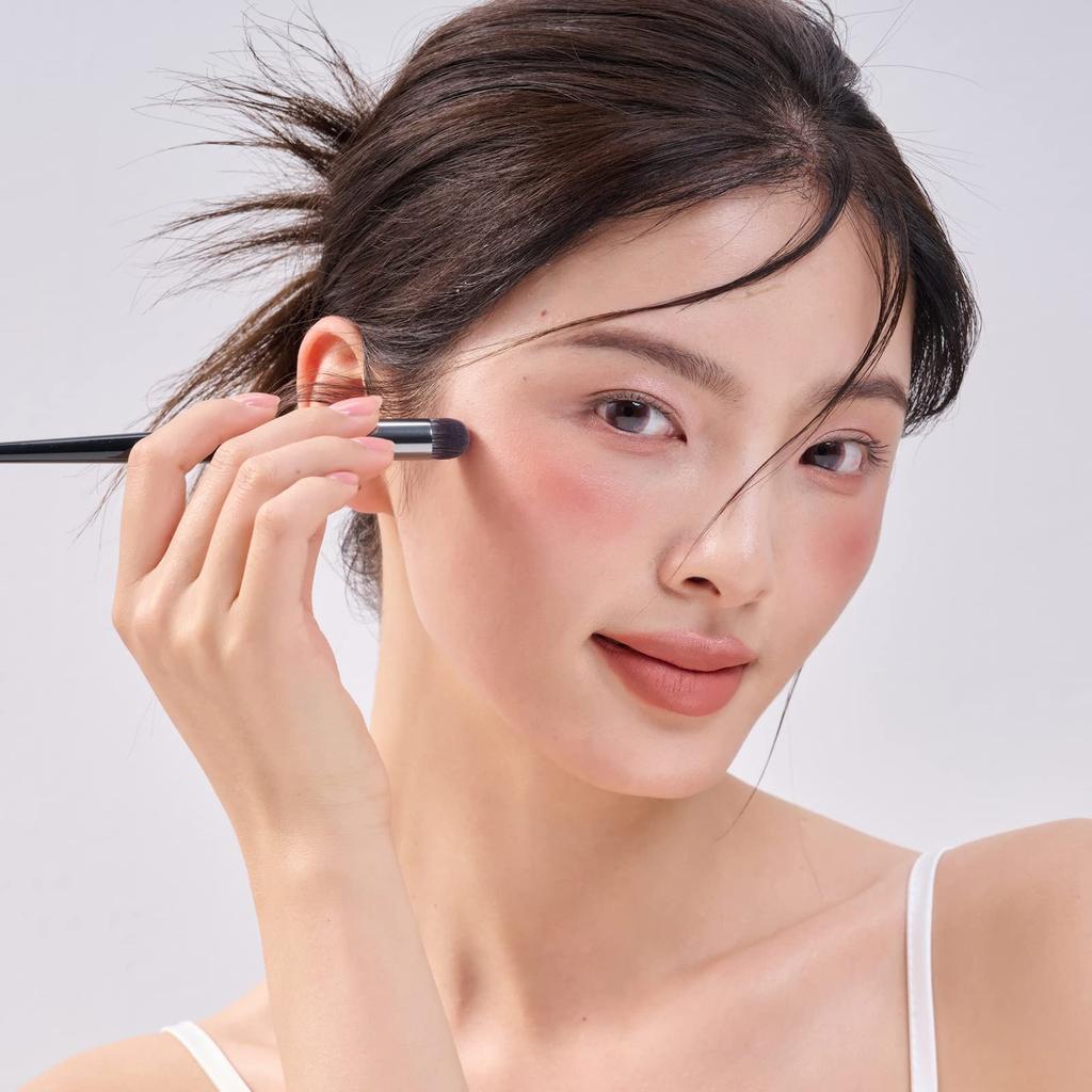 DUcare Concealer Round Tip Finger Adheres To Thin and Conceals Dark Conceals High V03 Brush, Brush, Soft, Skin, Fluffy, 0.03mm Ultra-Fine Bristles,