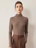 Women's Machine Washable Ultra-Fine Wool Base Layer: Half-High Neck, 2026 Autumn/Winter Thin Knit Sweater