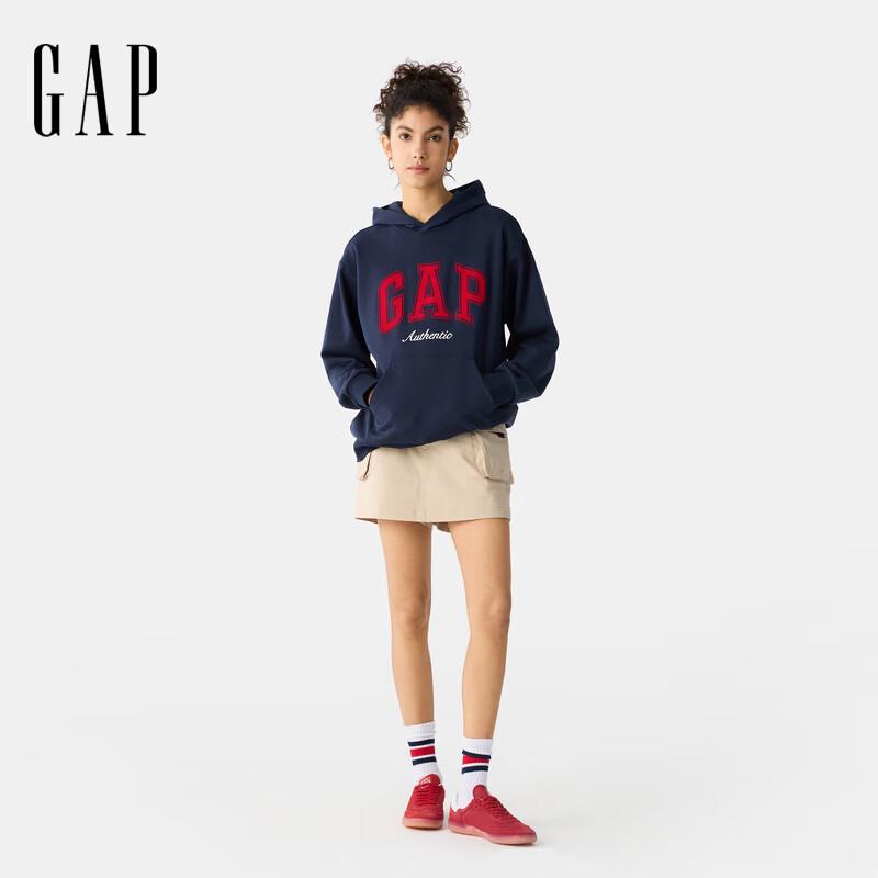Gap Women's Heavyweight Logo Hooded Sweatshirt