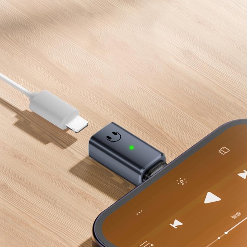 USB Type C To 8Pin Male to Female Headphone Music Adapter for Cellphone Tablet