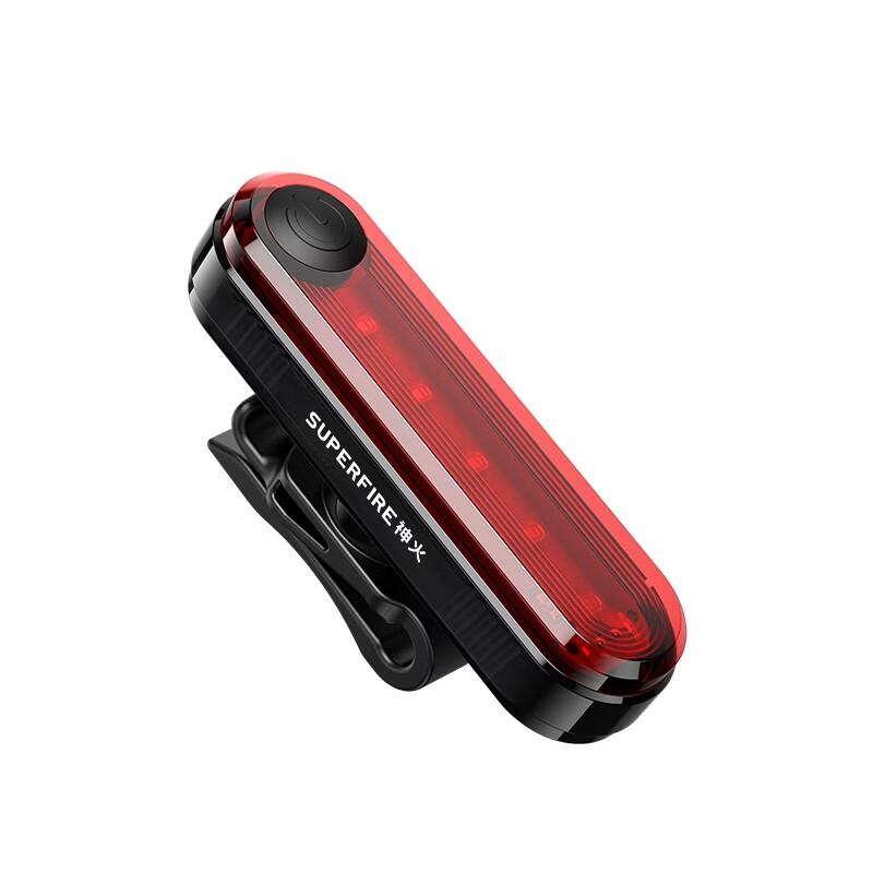 SupFire BTL01 Easy-Install Bicycle Taillight (4-Pack)